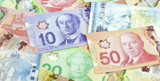 Canadian bank notes