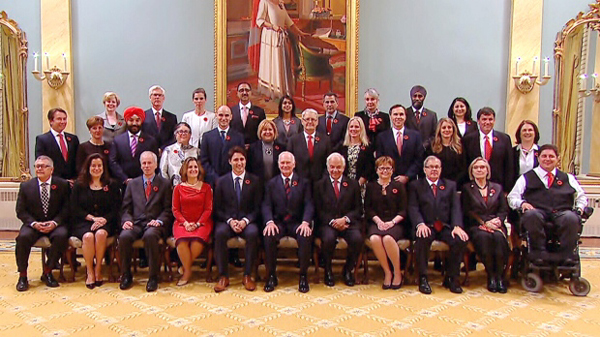 Liberal Government Cabinet 2015