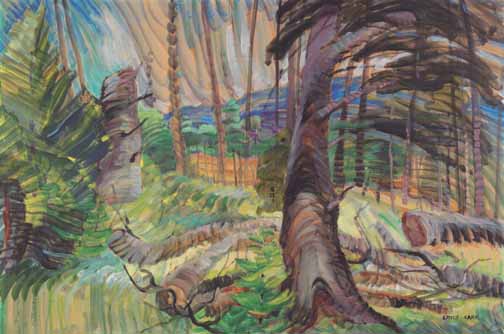 Emily Carr painting