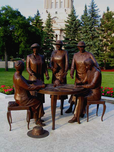Famous Five Monument, Winnipeg