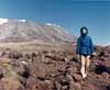 Author on climb to Mt. Kilimanjaro, copyright M. Forster
