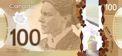 Dr. Jenny Trout on bank notes