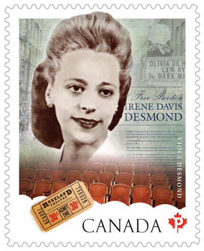 Viola Desmond stamp